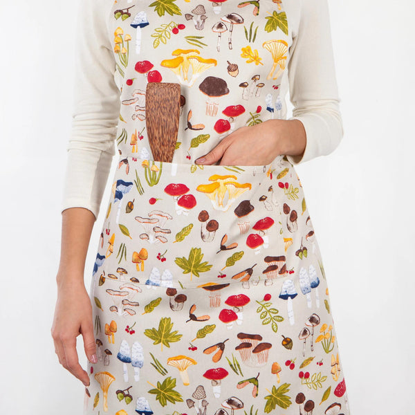 Adult Apron | Field Mushrooms