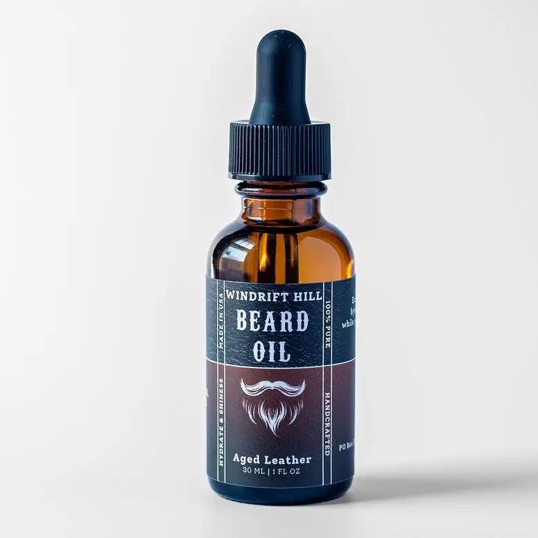 Windrift Hill Beard Oil Aged Leather Windrift Hill Beard Oil