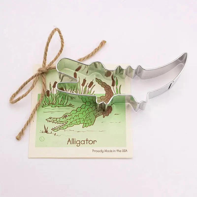 Alligator Cookie Cutter 5" Alligator Cookie Cutter 5"