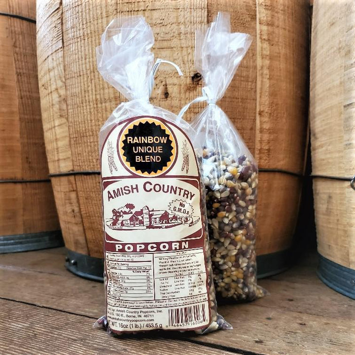 Amish Country Popcorn | Rainbow Unique Blend Amish Country Popcorn | Rainbow Unique Blend