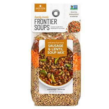 Anderson House Hearty Meals | Indiana Harvest Sausage & Lentil Soup Mix Anderson House Hearty Meals | Indiana Harvest Sausage & Lentil Soup Mix