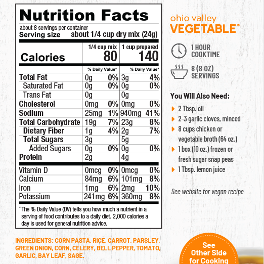 Anderson House Hearty Meals | Ohio Valley Vegetable Soup Mix Anderson House Hearty Meals | Ohio Valley Vegetable Soup Mix