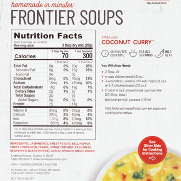 Anderson House Homemade in Minutes | Thai Wai Coconut Curry Soup Mix Anderson House Homemade in Minutes | Thai Wai Coconut Curry Soup Mix