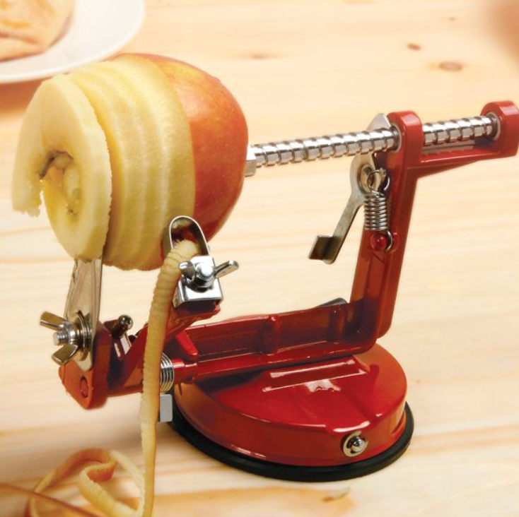 Apple Master Apple Peeler with Vacuum Base Apple Master Apple Peeler with Vacuum Base