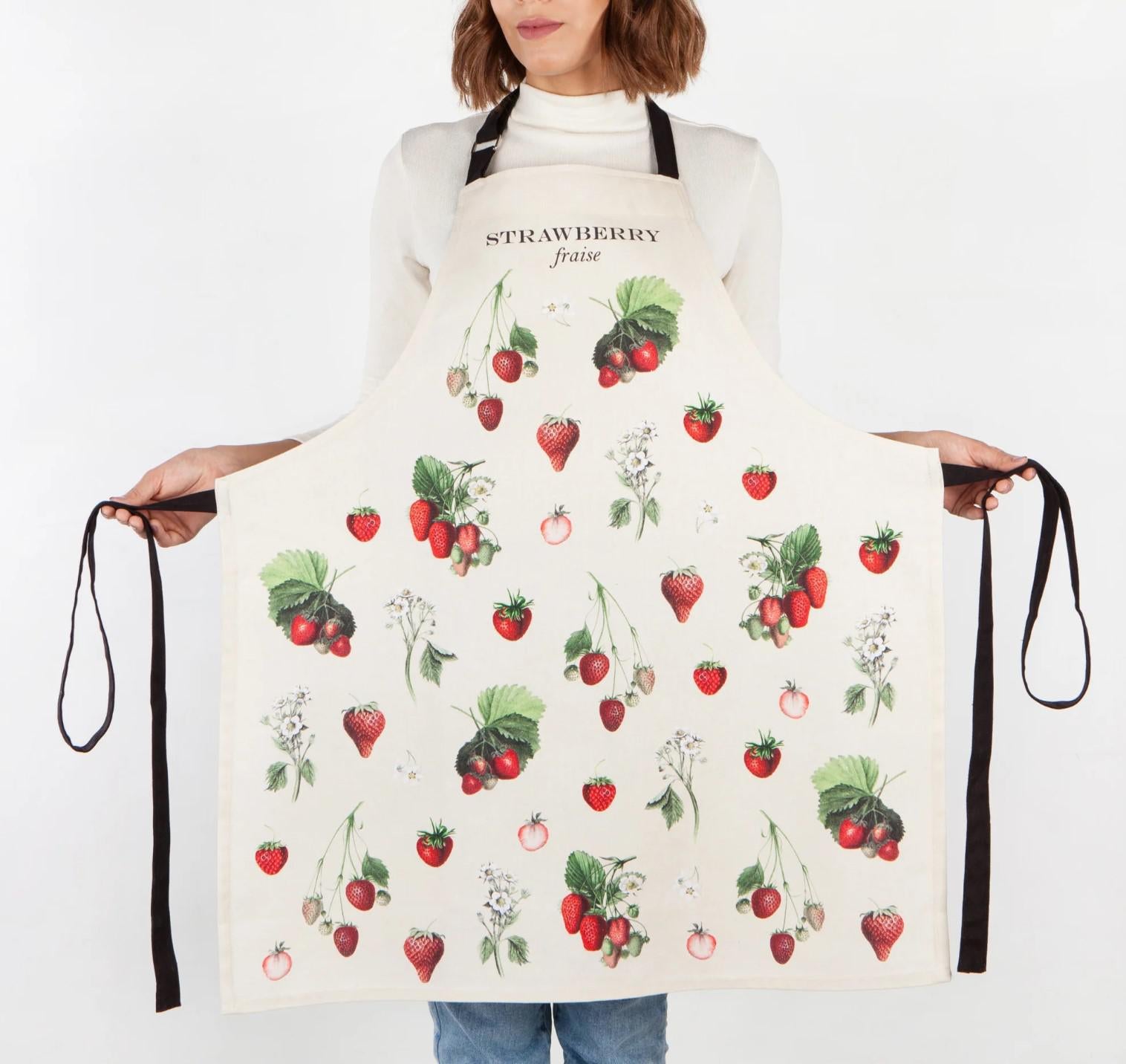 Apron | Vintage Strawberries