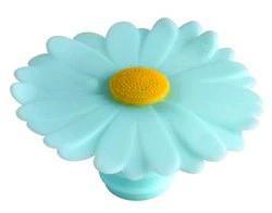 Charles Viancin Bottle Stopper | Daisy Aqua Charles Viancin Bottle Stopper | Daisy