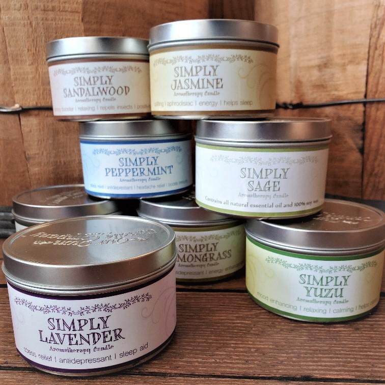 Aromatherapy Soy Candle Tin Aromatherapy Soy Candle Tin