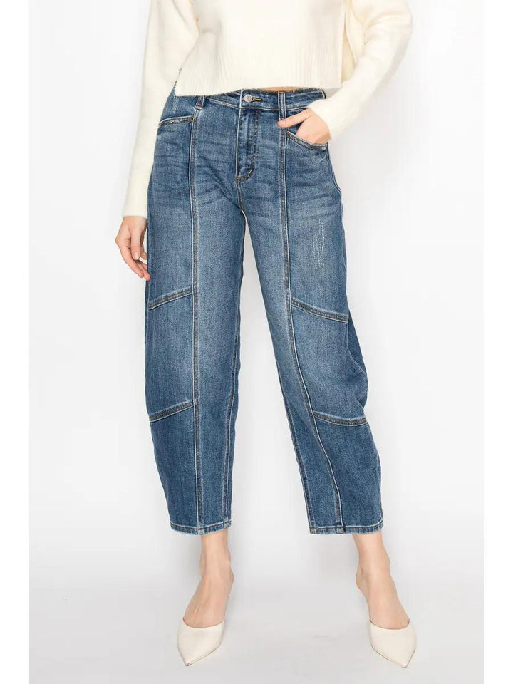 Artemis Vintage High Rise Relaxed Barrel Jeans Artemis Vintage High Rise Relaxed Barrel Jeans