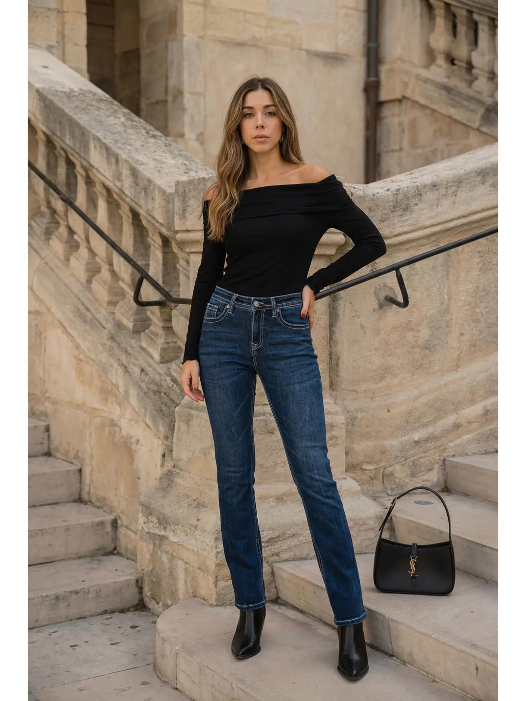 Artemis Vintage Tummy Control High Rise Slim Flare Jeans *Signature* Artemis Vintage Tummy Control High Rise Slim Flare Jeans *Signature*