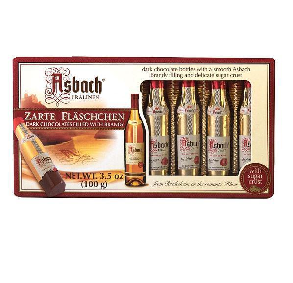 Asbach Brandy Filled Chocolate Bottles Asbach Brandy Filled Chocolate Bottles