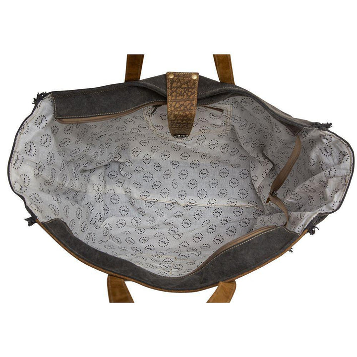 Asher Canvas And Hairon Bag Asher Canvas And Hairon Bag