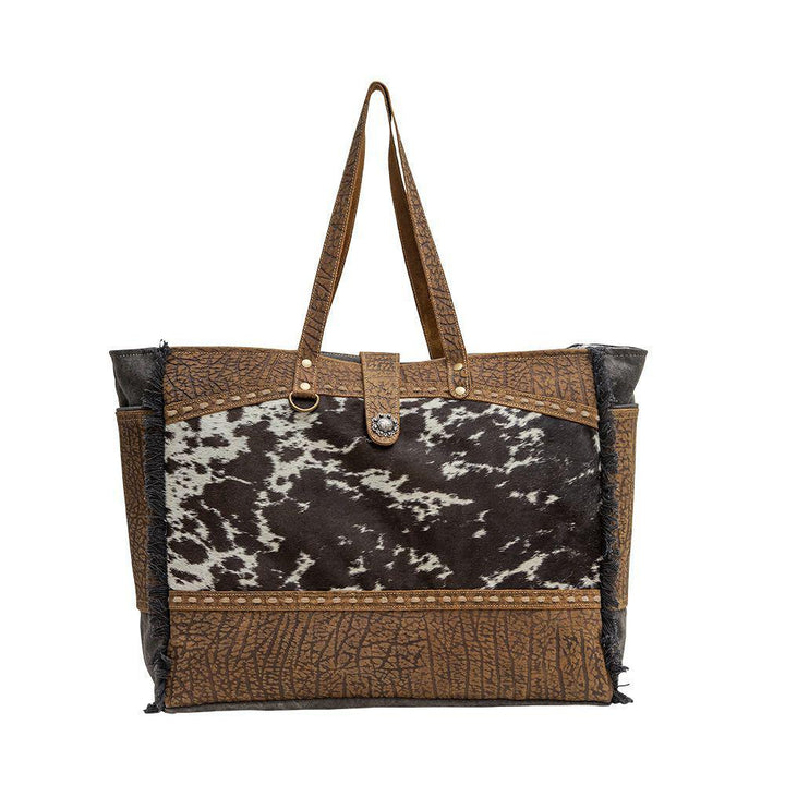 Asher Canvas And Hairon Bag Asher Canvas And Hairon Bag