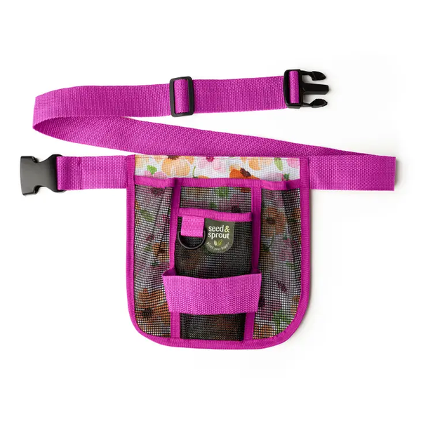 Seed & Sprout Gardening Tool Belt August Bloom
