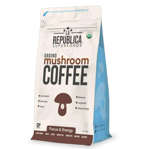 La Republica Organic Brazilian Ground Coffee Bag 60 servings