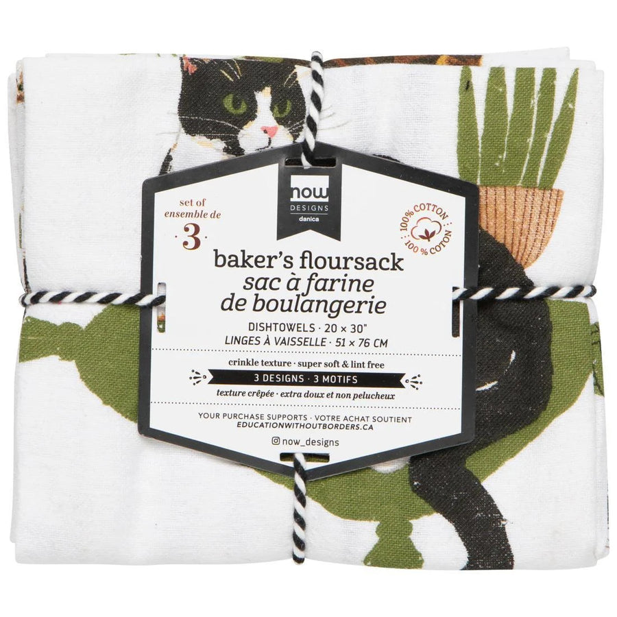 Baker's Flour Sack Towel Set |  Cat Collective Baker's Flour Sack Towel Set |  Cat Collective