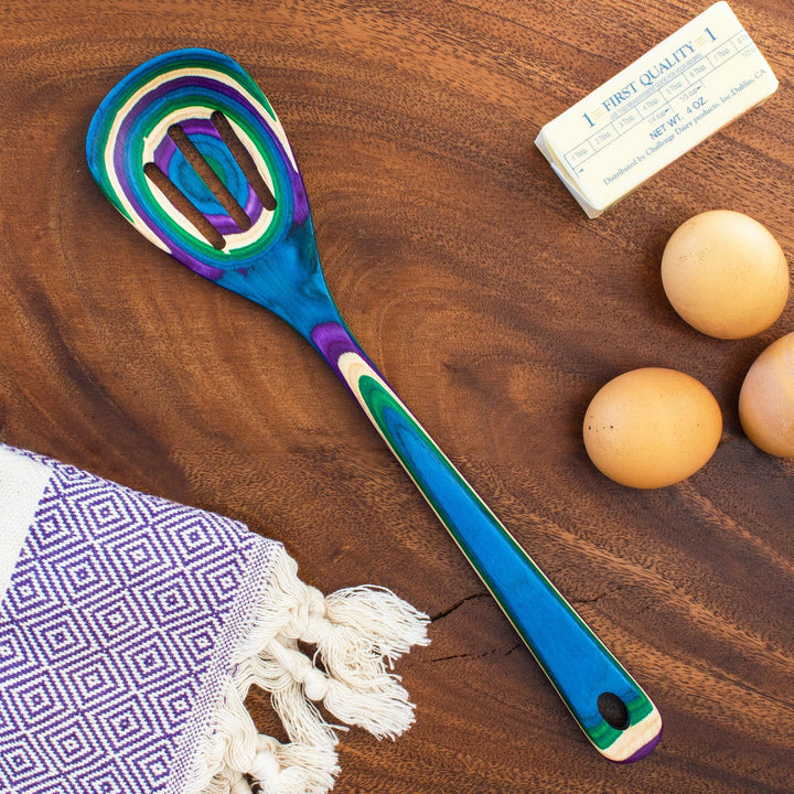 Baltique® Slotted Mixing Spoon | Mumbai Collection Baltique® Slotted Mixing Spoon | Mumbai Collection