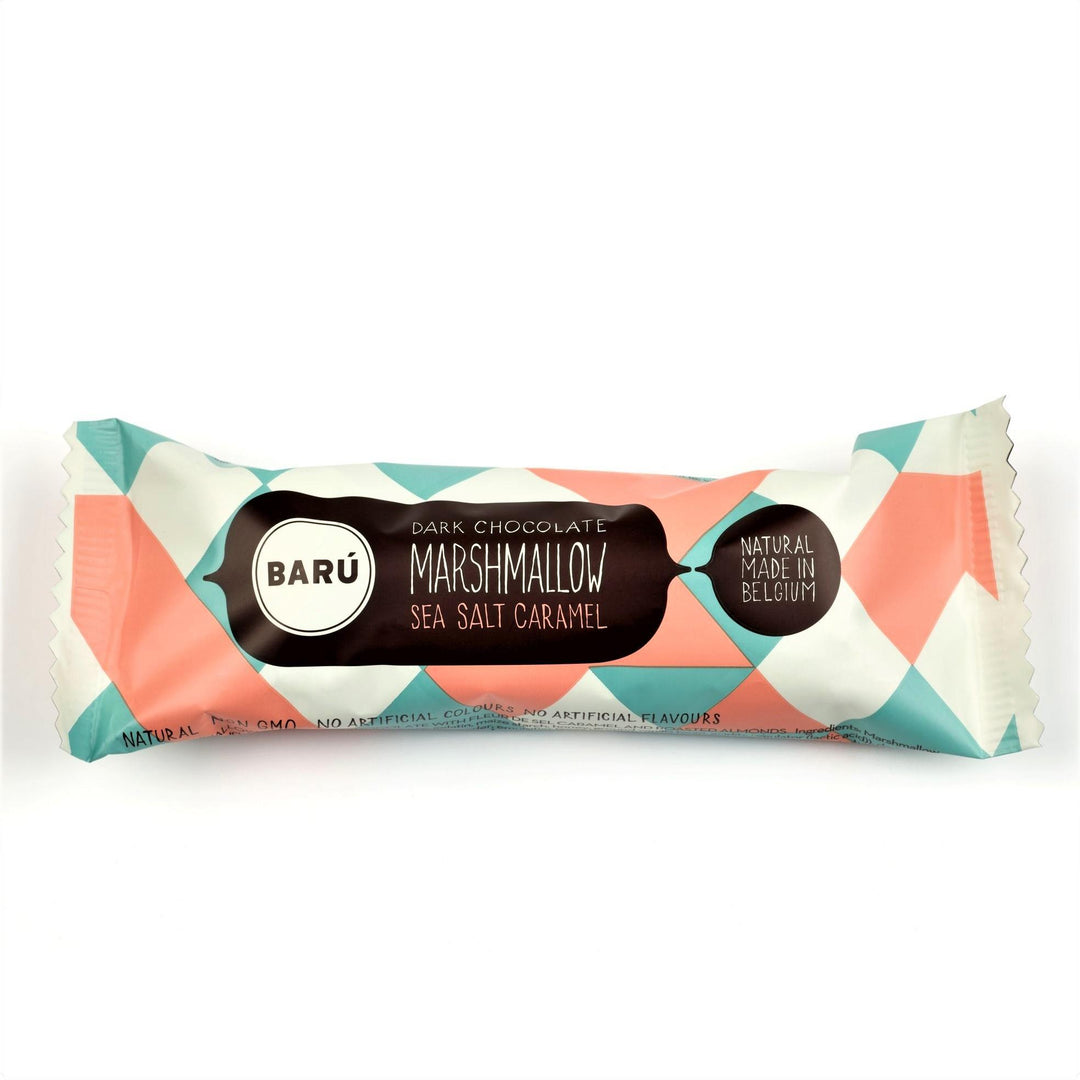 Barú Dark Chocolate Marshmallow Bar with Sea Salt Caramel Barú Dark Chocolate Marshmallow Bar with Sea Salt Caramel