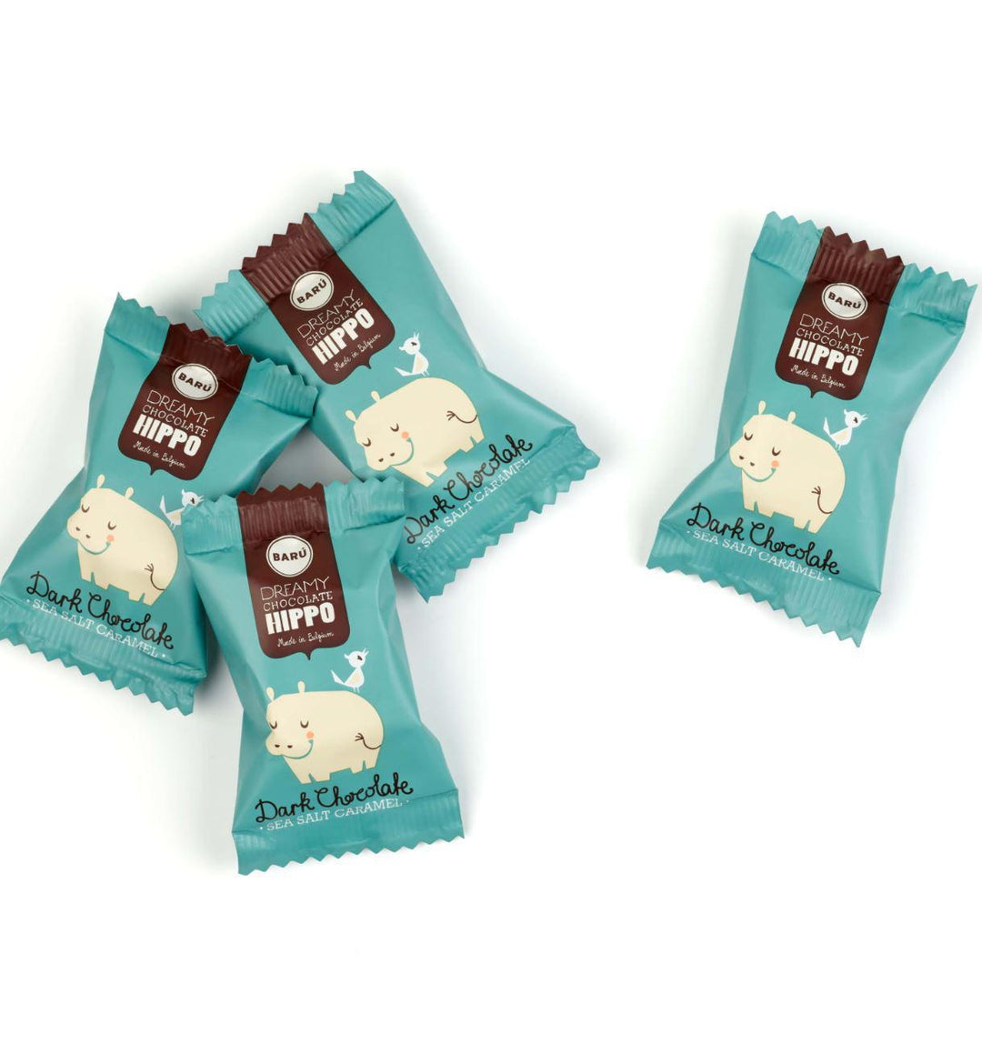 Barú Dreamy Chocolate Hippo | Dark Sea Salt Caramel Barú Dreamy Chocolate Hippo | Dark Sea Salt Caramel