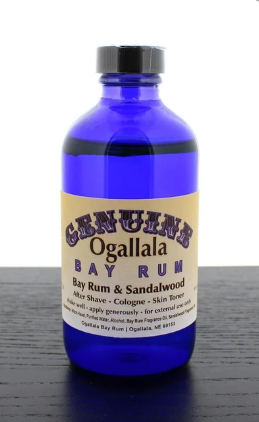 Genuine Ogallala Bay Rum Aftershave & Skin Toner Bay Rum & Sandalwood Genuine Ogallala Bay Rum Aftershave & Skin Toner