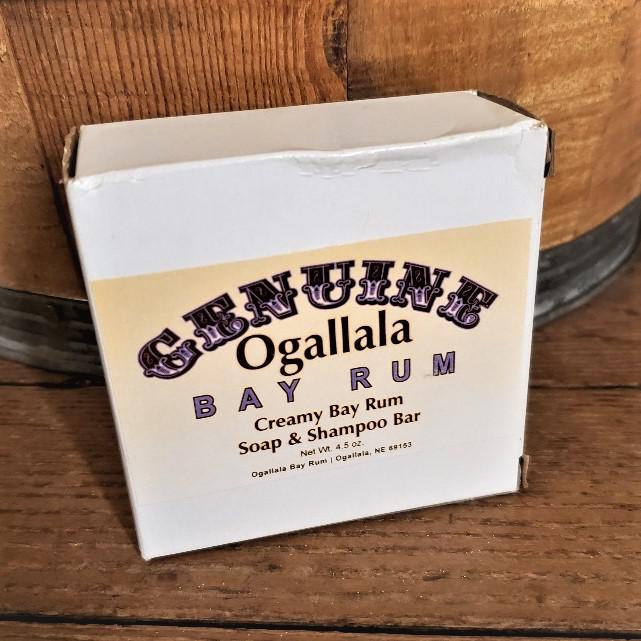 Bay Rum Soap & Shampoo Bar Genuine Ogallala Bay Rum Soap & Shampoo Bar Genuine Ogallala