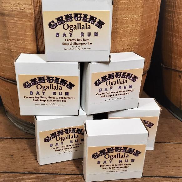 Bay Rum Soap & Shampoo Bar Genuine Ogallala Bay Rum Soap & Shampoo Bar Genuine Ogallala