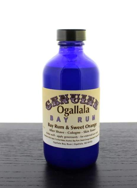 Genuine Ogallala Bay Rum Aftershave & Skin Toner Bay Rum & Sweet Orange Genuine Ogallala Bay Rum Aftershave & Skin Toner