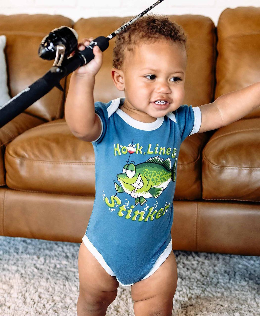 Bear Hug Infant Creeper Onesie | Hook Line & Stinker Bear Hug Infant Creeper Onesie | Hook Line & Stinker