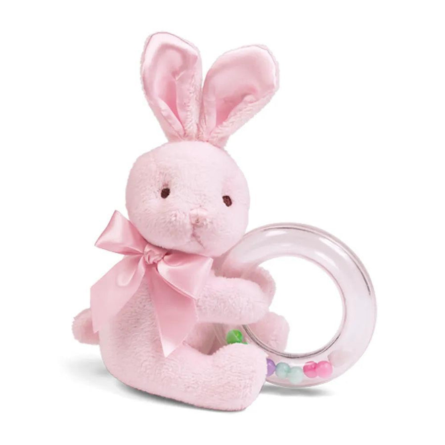 Bearington Baby Collection | Cottontail Bunny Shaker Rattle Bearington Baby Collection | Cottontail Bunny Shaker Rattle