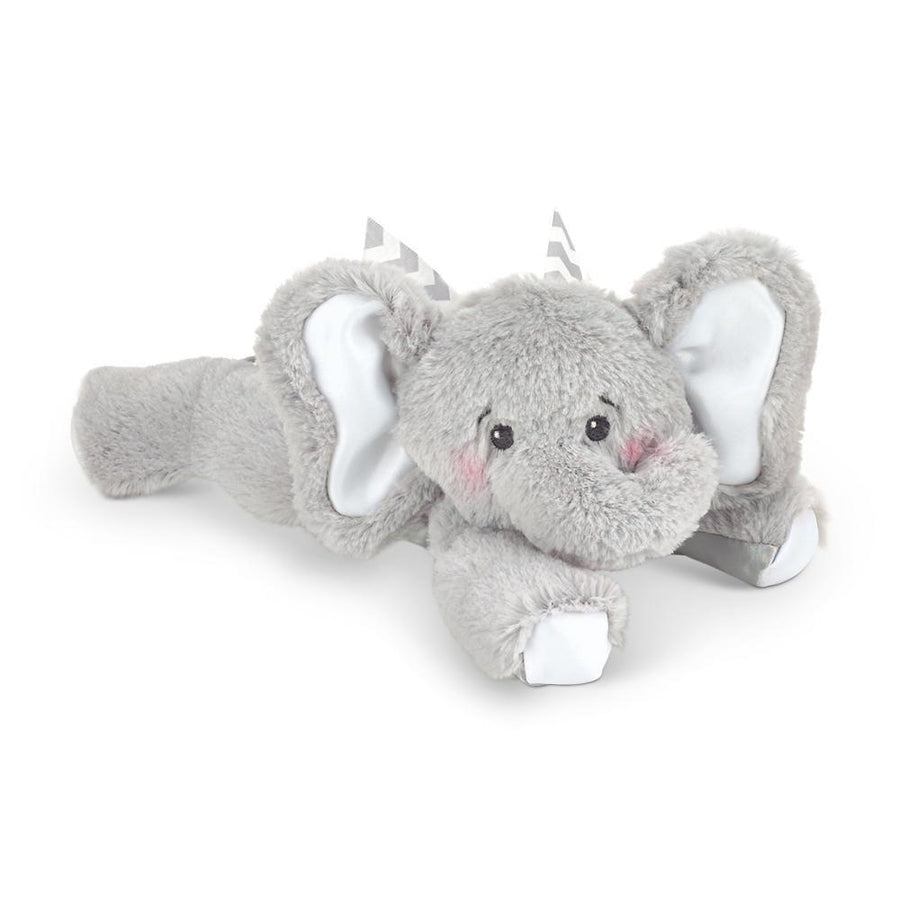 Bearington Collection Plush Baby Rattle | Spout Gray Elephant Bearington Collection Plush Baby Rattle | Spout Gray Elephant