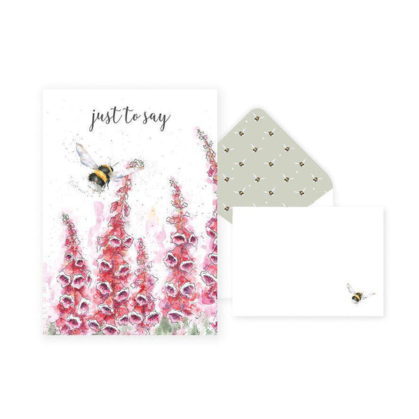 Wrendale Designs Notelet Set | Just to Say Bee