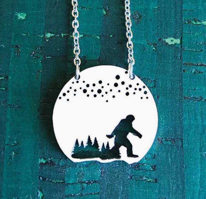 Bigfoot aka Sasquatch Necklace Bigfoot aka Sasquatch Necklace