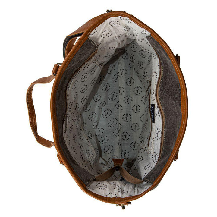 Bison Ridge Hair-on Hide Tote Bag Bison Ridge Hair-on Hide Tote Bag
