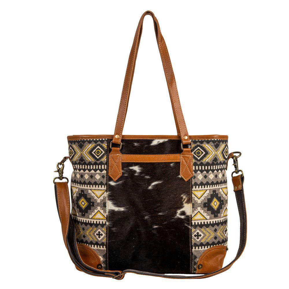 Bison Ridge Hair-on Hide Tote Bag Bison Ridge Hair-on Hide Tote Bag