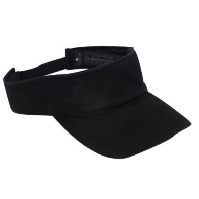 Champlain Garment Washed Twill Visor | Fashion Colors Black