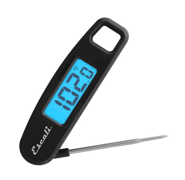 Escali Compact Folding Digital Thermometer Black
