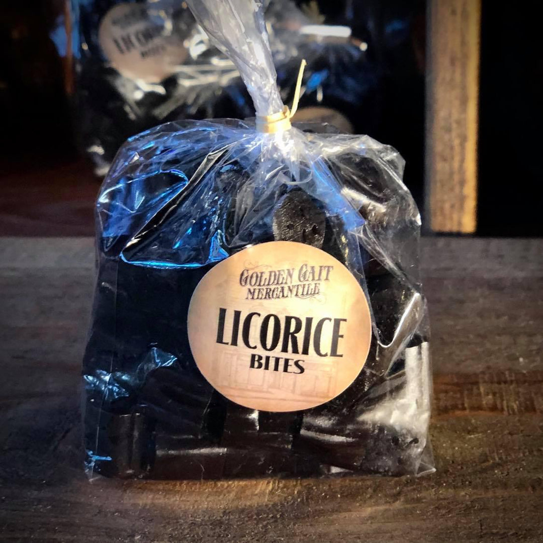 Black Licorice Bites Black Licorice Bites