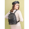 Nicole Convertible Crossbody-Backpack Black