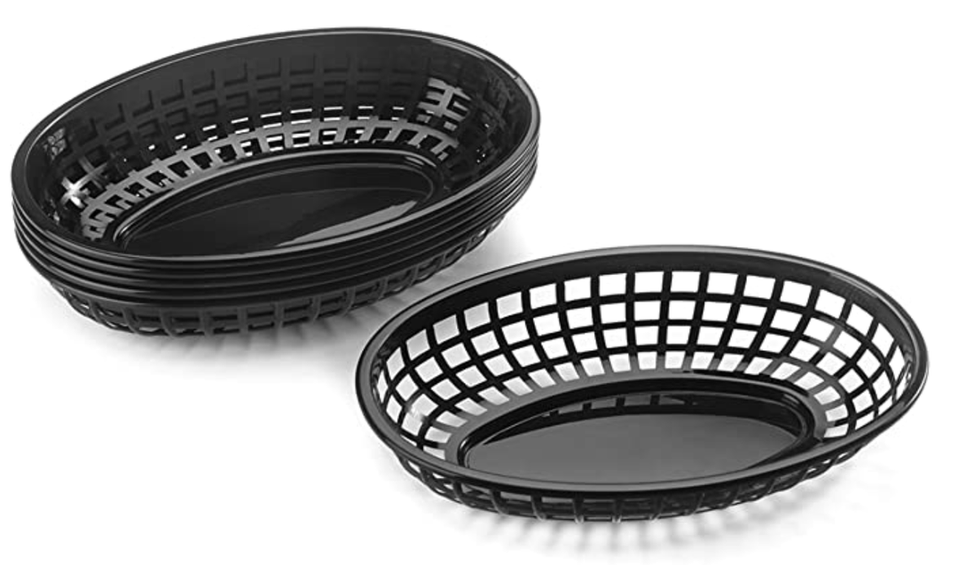 Pub Food Baskets Black