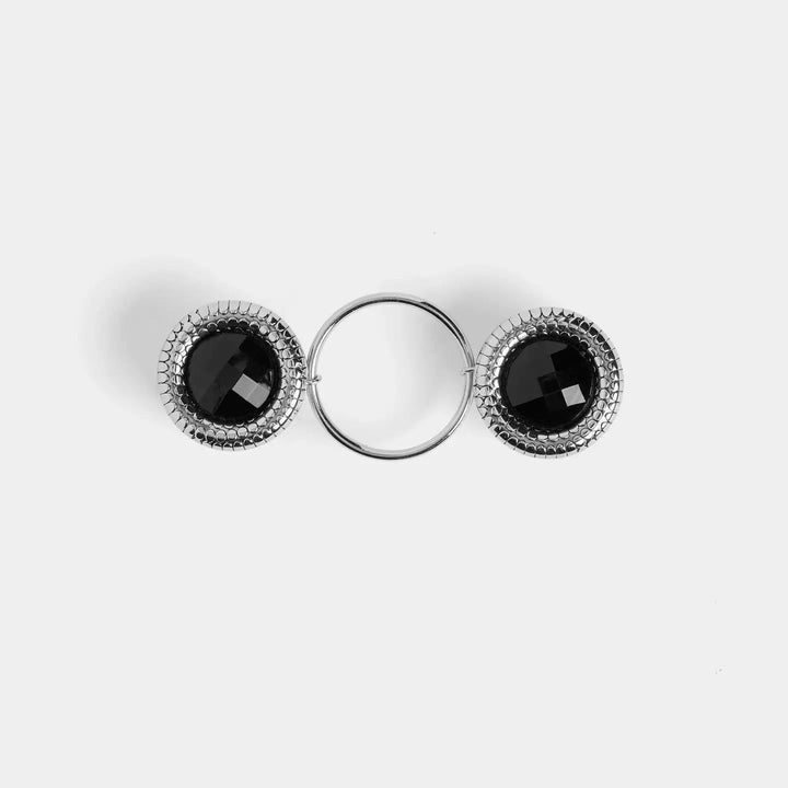 COCO + CARMEN Embrace Fashion Fastener Black Stone COCO + CARMEN Embrace Fashion Fastener