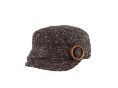 Women's Fleece Lined Cadet Cap | Tessie Black