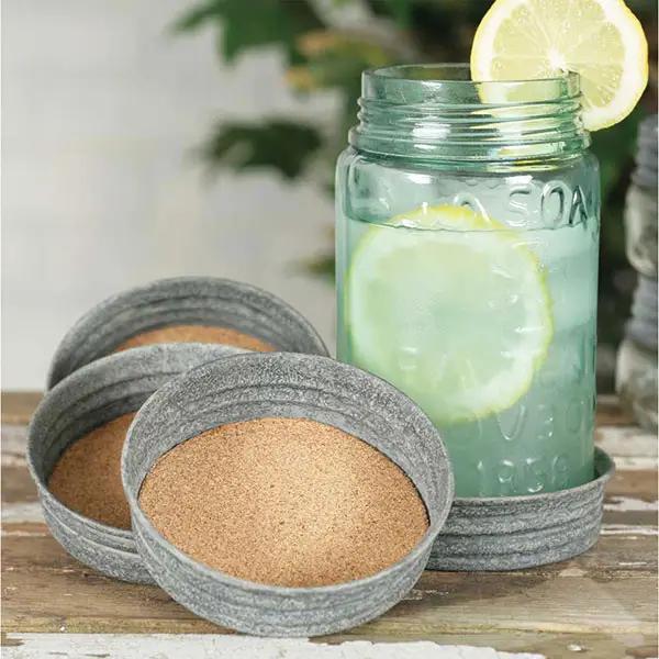 Mason Jar Lid Coaster Blank