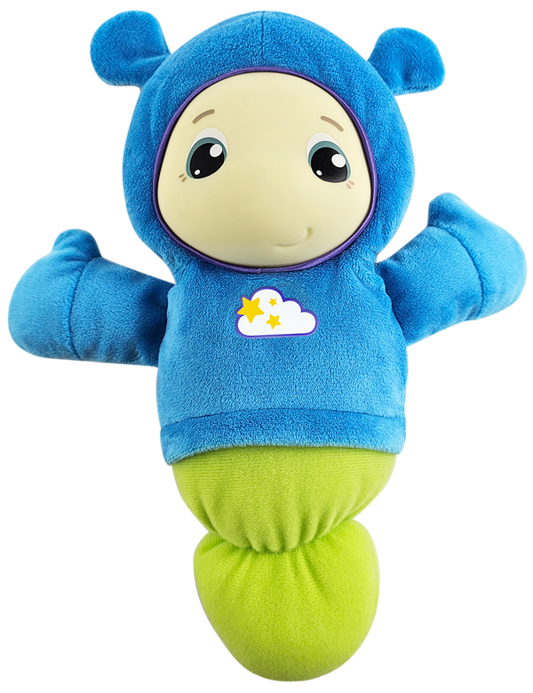 Playskool Lullaby Glo Worm Blue