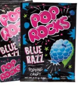 Pop Rocks Popping Candy Blue Razz Pop Rocks Popping Candy