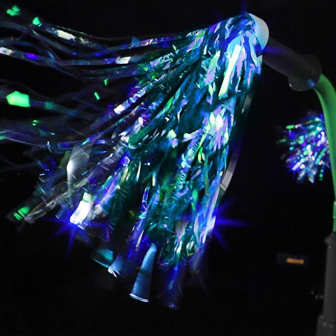 SparkleBrightz Handlebar Streamers Lights Blue SparkleBrightz Handlebar Streamers Lights