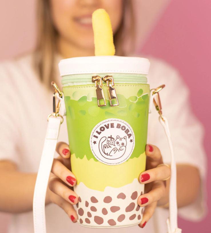 Boba Milk Tea Handbag - Matcha