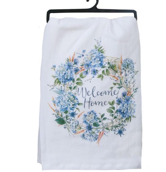 Bohemian Blue Flour Sack Towel Bohemian Blue Flour Sack Towel