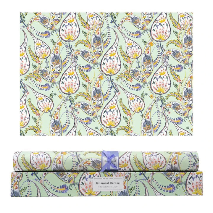 Merriton Botanical Scented Drawer Liners Botanical Dreams Merriton Botanical Scented Drawer Liners