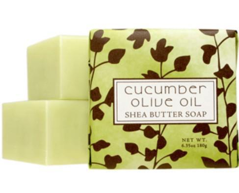 Botanical Shea Butter Bar Soap | Cucumber Olive Oil Botanical Shea Butter Bar Soap | Cucumber Olive Oil