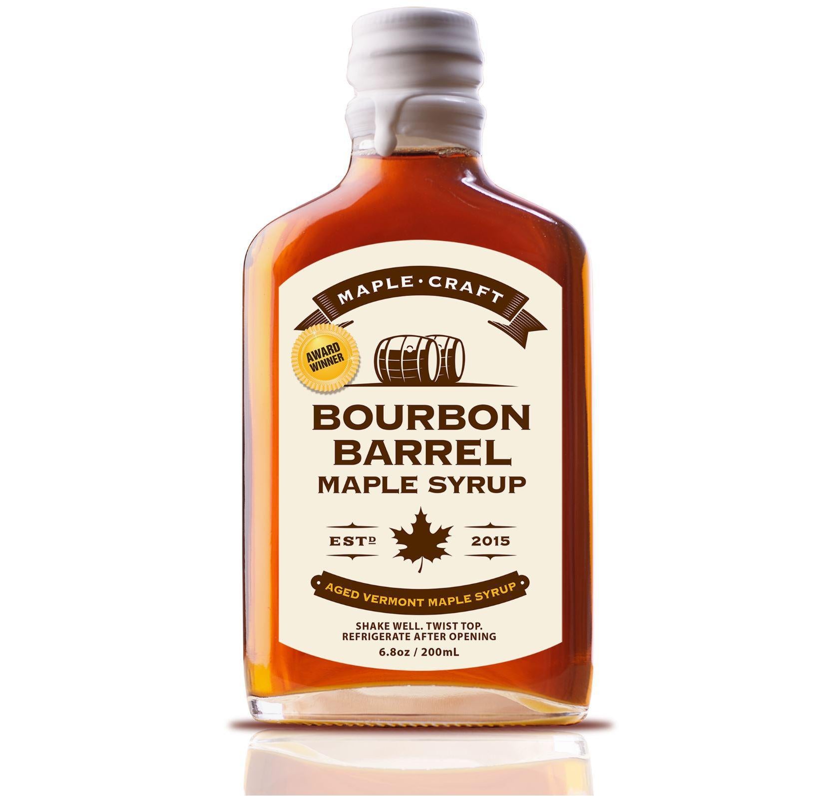 Bourbon Barrel Aged Maple Syrup