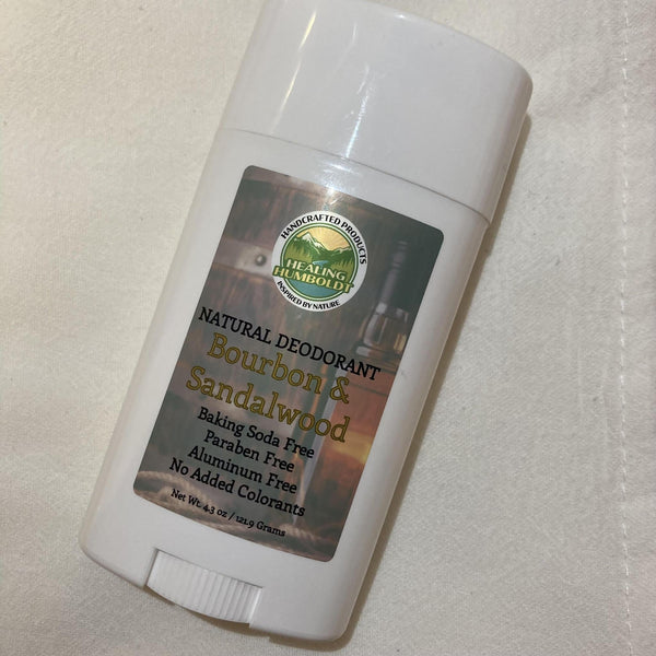 Healing Humboldt Natural Deodorants Bourbon Sandalwood